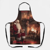 Santa's Cosy Nook Schürze (Vorderseite)