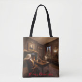 Santa's Cosy Nook Tasche (Vorderseite)