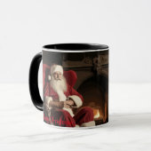 Santa's Cosy Nook Tasse (Vorderseite Links)