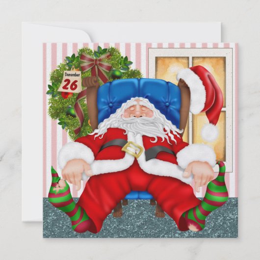 Santa's Day Off - SRF Einladung (Vorderseite)