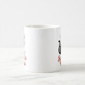 Santas Diva Süße Weihnachtskatze für Sie Kaffeetasse (Mittel)