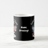 Santa's dümmste Gans Eine geschmacklose Weihnachts Kaffeetasse (Mittel)