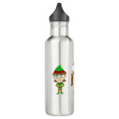 Santas elves edelstahlflasche (Links)