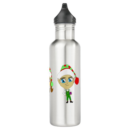 Santas elves edelstahlflasche (Rechts)