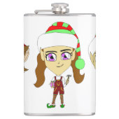 Santas elves flachmann (Vorderseite)