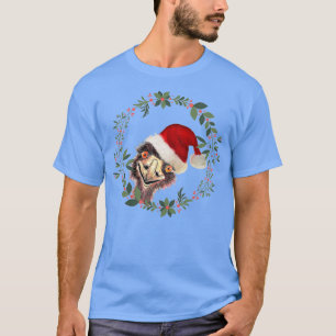 Santas Emu a Aussie Christmas T-Shirt