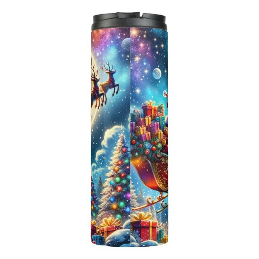 Santa's Epic Moonlit Journey Thermosbecher (Rückseite)