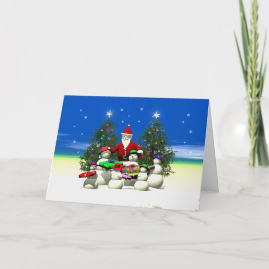 Santas erster Halt zu Weihnachten (Vorderseite)