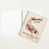 Santa's Express Vintage Weihnachten Planer (Anzeige)