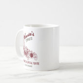 Santa's Express Vitange Christmas Kaffeetasse (Vorderseite Links)