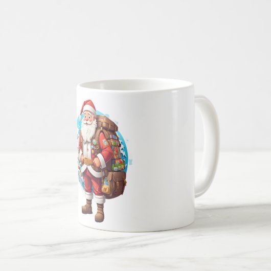 Santa's Farewell World Tour Kaffeetasse (VorderseiteRechts)