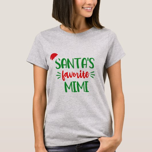 Santas-Favorit Mimi T-Shirt (Vorderseite)