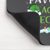 Santa's Favorite Account Executive Fun Christmas Mousepad (Ecke)