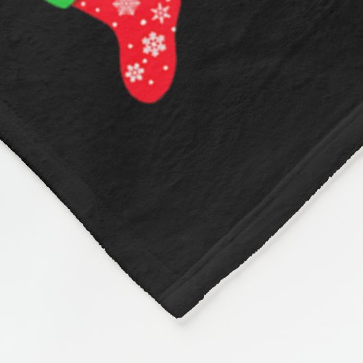 Santa's Favorite Bank Teller Christmas Matching Co Fleecedecke (Ecke)