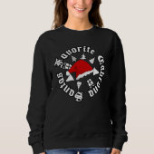 Santas Favorite Cabrona Weihnachten Sweatshirt (Vorderseite)