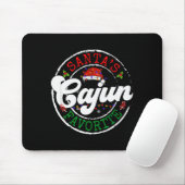 Santa's Favorite Cajun Christmas Pajama Family Mat Mousepad (Mit Mouse)
