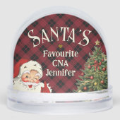 Santas Favorite CNA, PSW Schneekugeln (Vorderseite)