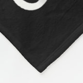 Santa's Favorite Cowboy Christmas Hat Funny Xmas Fleecedecke (Ecke)