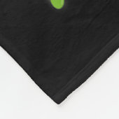 Santa's Favorite Cuban Christmas Santa Claus Tree Fleecedecke (Ecke)