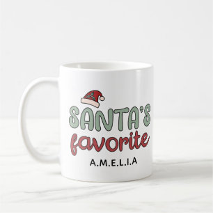 Santas Favorite Custom Kaffeetasse