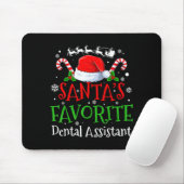 Santa's Favorite Dental Istant Christmas Party  Mousepad (Mit Mouse)