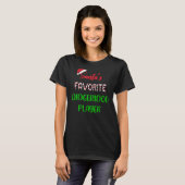 Santas Favorite Didgeridoo Player Gift didgeridoo T-Shirt (Vorne ganz)