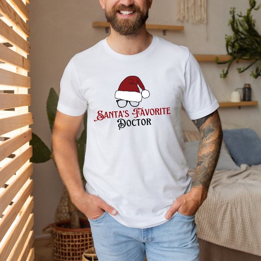 Santa's Favorite Doctor: Festive Christmas Tee