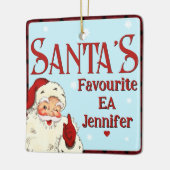Santas Favorite EA Keramikornament (Links)
