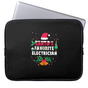 Santas Favorite Electrical Weihnachtsgeschenk Laptopschutzhülle