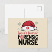 Santas Favorite Forensic Nurse Weihnachten (Vorne/Hinten)