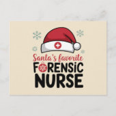 Santas Favorite Forensic Nurse Weihnachten (Vorderseite)