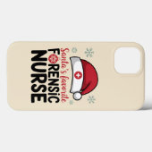 Santas Favorite Forensic Nurse Weihnachten Case-Mate iPhone Hülle (Rückseite (Horizontal))