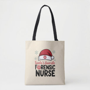 Santas Favorite Forensic Nurse Weihnachten Tasche