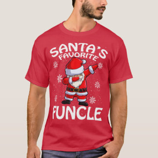 Santas Favorite Funcle Christmas T-Shirt