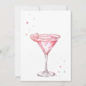 Santas Favorite Girls Night Christmas Party Einladung (Rückseite)