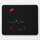 Santa's Favorite Helper Funny Christmas Mousepad (Vorne)
