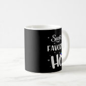 Santas Favorite Ho Gay Christmas Rainbow Lesbian F Kaffeetasse (VorderseiteRechts)