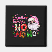 Santa's Favorite Ho Ho Ho Santa Claus Nk Christmas Magnet (Vorne)