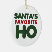 Santas Favorite HO Keramikornament (Rechts)