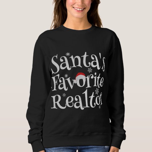 Santas Favorite Ho Santa Lieblings Ho Funny Girls Sweatshirt (Vorderseite)