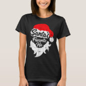 Santas Favorite Ho Shirt Funny Adult Girl Christma (Vorderseite)