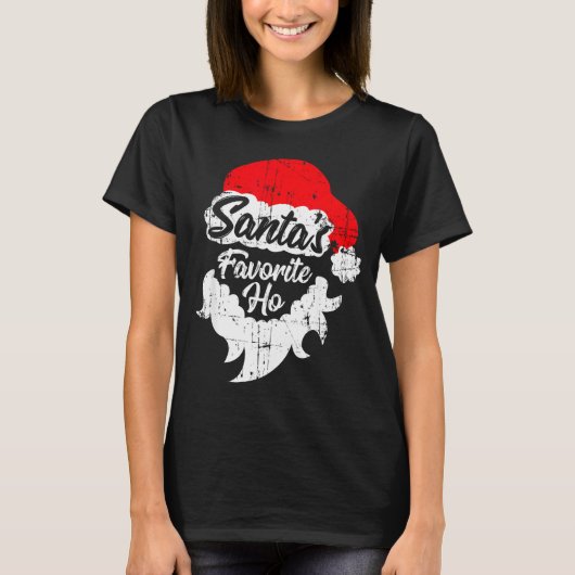Santas Favorite Ho Shirt Funny Adult Girl Christma (Vorderseite)