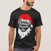 Santas Favorite Ho Shirt Funny Adult Girl Christma (Vorderseite)