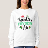 Santas' Favorite Ho Sweatshirt (Vorderseite)