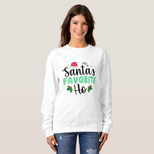 Santas' Favorite Ho Sweatshirt (Vorne ganz)