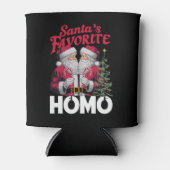 Santas Favorite Homo Gay Christmas LGBTQ Prix Dosenkühler (Vorderseite)