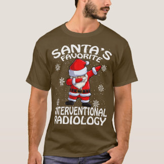 Santas Favorite Interventionale Radiologie Weihnac T-Shirt