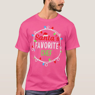 Santas Favorite Köche Funny Christmas T-Shirt