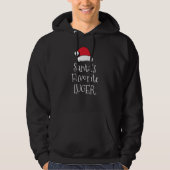 Santas Favorite Luger   Christmas   Luge   Hoodie (Vorderseite)
