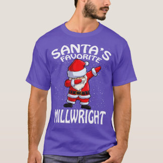 Santas Favorite Millwright Weihnachten T-Shirt